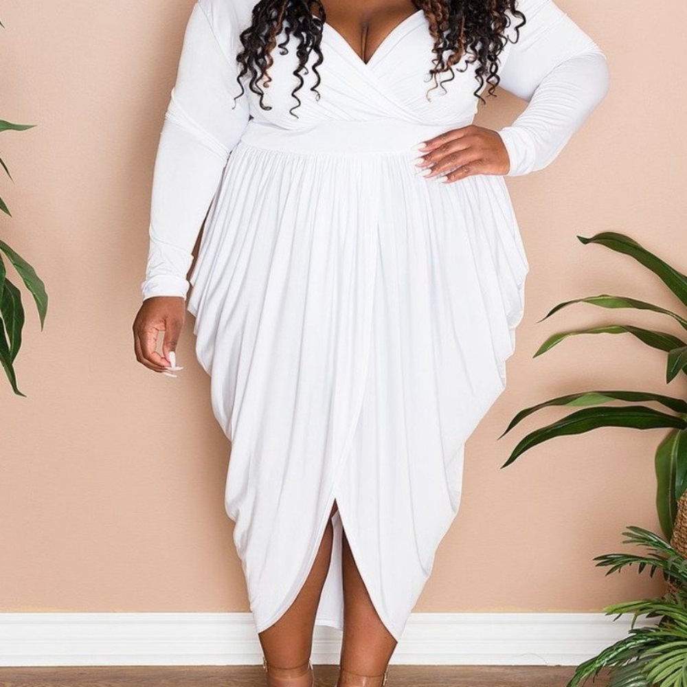 *HOST PICK!* Draped Midi Dress